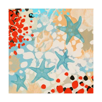 Trademark Fine Art Exotic Sea Life I by Irena Orlov, 18x18