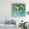 Trademark Fine Art Water Lily Pond Painting by Danhui NAI, 24x24 view 3