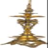 Exotic India Mayur Puja Lamp - Brass Statue - Color Natural Brass Color view 1