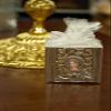Beautiful Handmade Immaculate Heart of Mary Square Candle (2x2) view 1