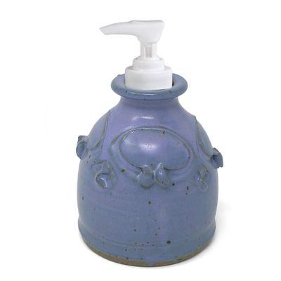 Anthony Stoneware Soap Lotion Dispenser, Lavender