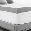 Drools A Lot - Coma Inducer - 4" Memory Foam Twin XL Bedding Topper with Cover - Nighttime Gray view 2
