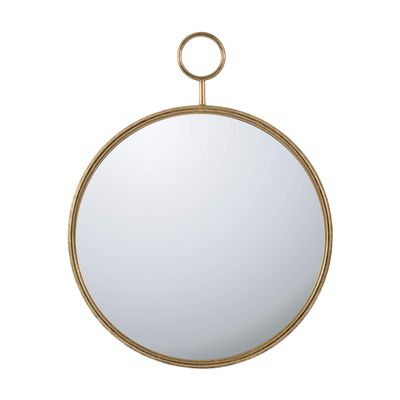 A&B Home Gold-Framed Dcor Wall Mirror, 27" x 2" x 33"