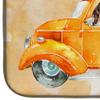 Caroline's Treasures CK2659DDM Fall Harvest Brown Parti Cocker Spaniel Dish Drying Mat Absorbent Dish Drying Mat Pad for Kitchen Counter Dish Drainer Mat for Countertop, 14 x 21", Multicolor view 4