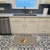 Caroline's Treasures CK2159RUG Akita in The Kitchen Machine Washable Memory Foam Mat, Bathroom Rug, Non-Slip Bath Mat, Durable Thick Washable Rugs for Kitchen, Bathroom Quick Dry, Decorative Artwork, view 4