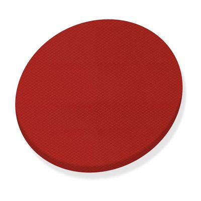 Wood Lazy Susan 37" Round Extra Large Turntable Caddy Kitchen Organizer/Spinning Game Board/Monitor Stand Covered in Your Choice of a Colored Vinyl (Red Textured Vinyl)