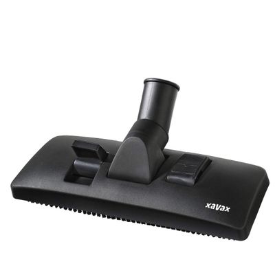 Xavax 00110298 Basic Universal Floor Nozzle, Stainless Steel, Black