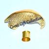 Shaheera Nautical Replica Warehouse Solid Brass Crow Handle Head for Walking Stick Canes Shaft Wood Brass B view 1