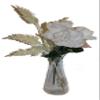 Country Silk Set of 2 16" Inch Christmas Pick, Fern Style, Delicate Decoration for the Holidays! (White) view 2
