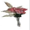 Country Silk Set of 2 16" Inch Christmas Pick, Fern Style, Delicate Decoration for the Holidays! (White) view 3