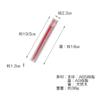 CtoC JAPAN Select CTC-119343 Chopsticks, Red, 0.9 x 7.7 x 0.5 inches (23 x 195 x 13 cm), Chopsticks & Chopsticks Case Set, Have a Lunch Border Red, 5 Pairs view 2