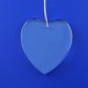 9 Pieces of Crystal Christmas Ornaments Smooth Edge Heart Personalized Laser Photo Engraving Anniversary Wedding Quinceaera First Communion HL096A (9) view 4