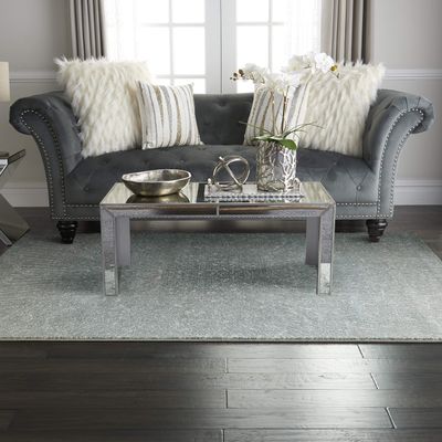 Inspire Me! Home Dcor Elegance Abstract Grey 3'10" x 5'10" Area Rug, Easy Cleaning, Non Shedding, Bed Room, Living Room, Dining Room, Kitchen (4x6)
