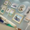 11 Pcs Picture Frames Gallery Frame Set for Wall, with Hanging Template, Glass Window and Photo Mats, 65.7 27.5inch-Collage Frames view 3