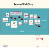 10 Multi Picture Frame Set, Photo Frame, Wall Frame Set with 10 Frames, Large Photo Frame Wall Set, Covers 144cm x 63cm, Best Wall Decorations, Children Picture Frames view 4