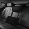 2 Pcs Car Seat Cushions Waist Support Pillow Suede Fabric Lumbar Rest for Maybach Design for Benz S Class Travel Pillow (Black) view 3
