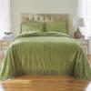 BrylaneHome Chenille Bedspread - King, Eggshell view 2