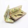 Best Award Set of 4, Heavy Duty Non-Mortise Bed Rail Fittings Wooden Bed Rail Brackets,Headboards and Foot-Boards (Set of 4,Bed Rail Bracket) view 3