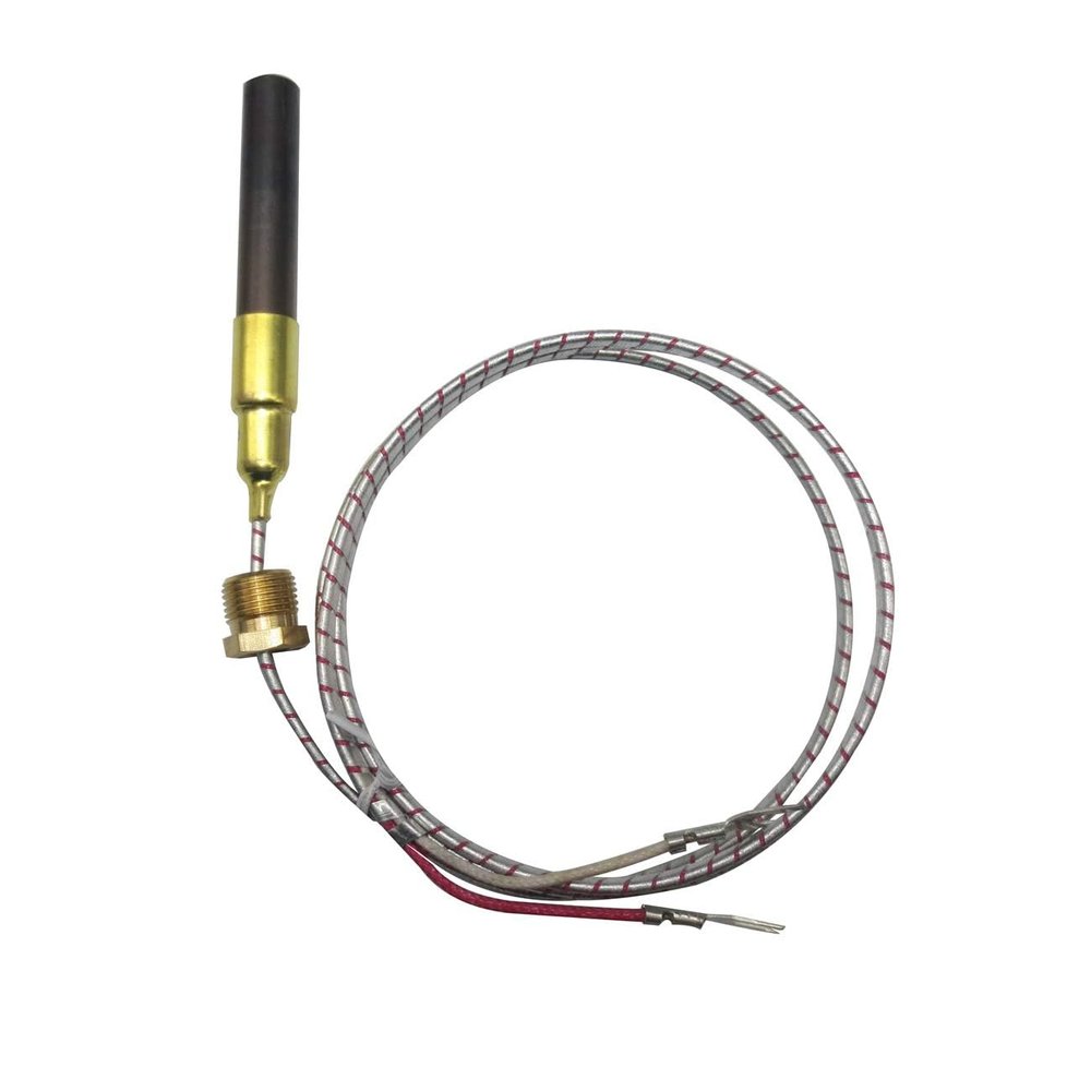 750mv Thermocouple for Heat Glo Heatilator,Fireplace Thermopile Replacement Fireplace&Stove Accessories for Fire Gas Stoves Heat&Glo Gas Stoves Oven Water Heater&Frying Furnace (36", Aluminum)
