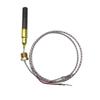 750mv Thermocouple for Heat Glo Heatilator,Fireplace Thermopile Replacement Fireplace&Stove Accessories for Fire Gas Stoves Heat&Glo Gas Stoves Oven Water Heater&Frying Furnace (36", Aluminum) view 1