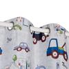 Jarulhome Printed Car Children Curtains - Crushed Window Sheer Curtains 2 Panels 52" W x 96" L for Living Room Bedroom (5296) view 2