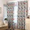 Jarulhome Printed Car Children Curtains - Crushed Window Sheer Curtains 2 Panels 52" W x 96" L for Living Room Bedroom (5296) view 4