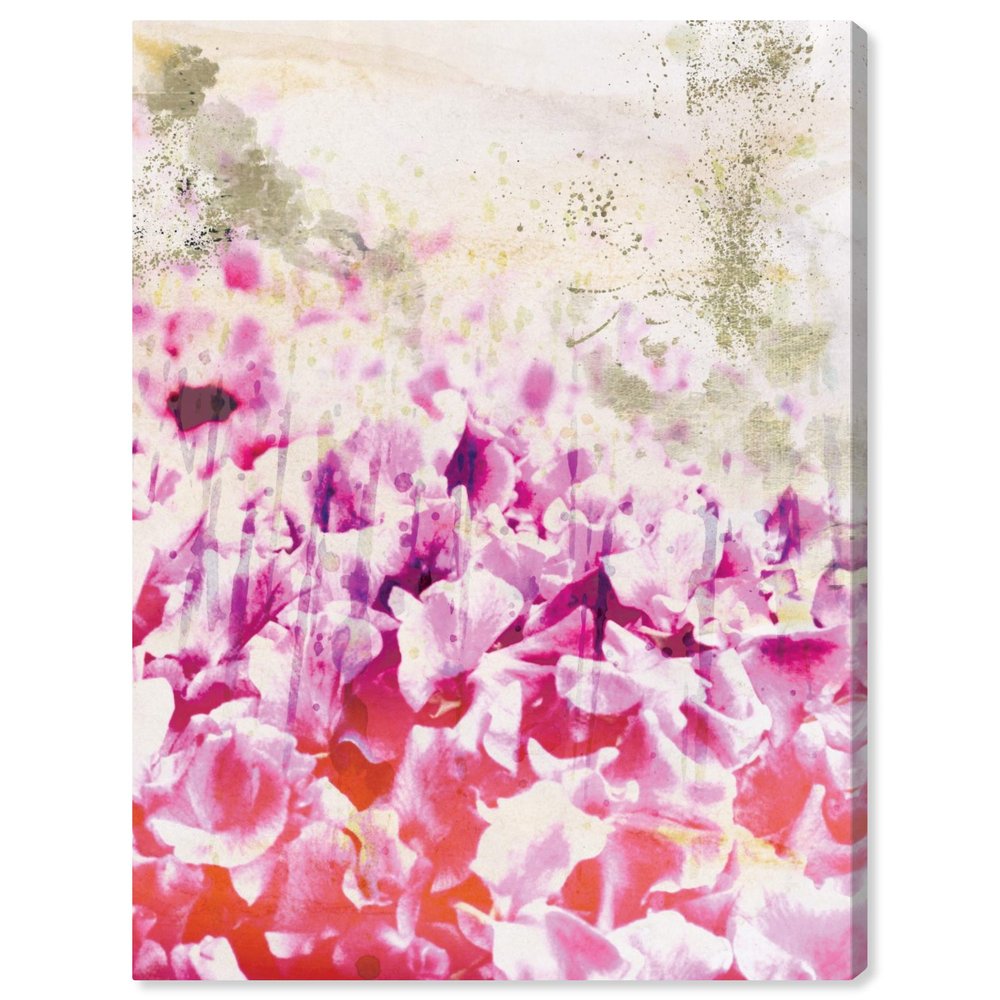 The Oliver Gal Artist Co. Botanical Wall Art Canvas Prints Spring' Home Dcor, 20" x 24", Pink, Gold