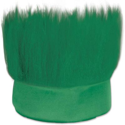 Beistle Hairy Headband, Green