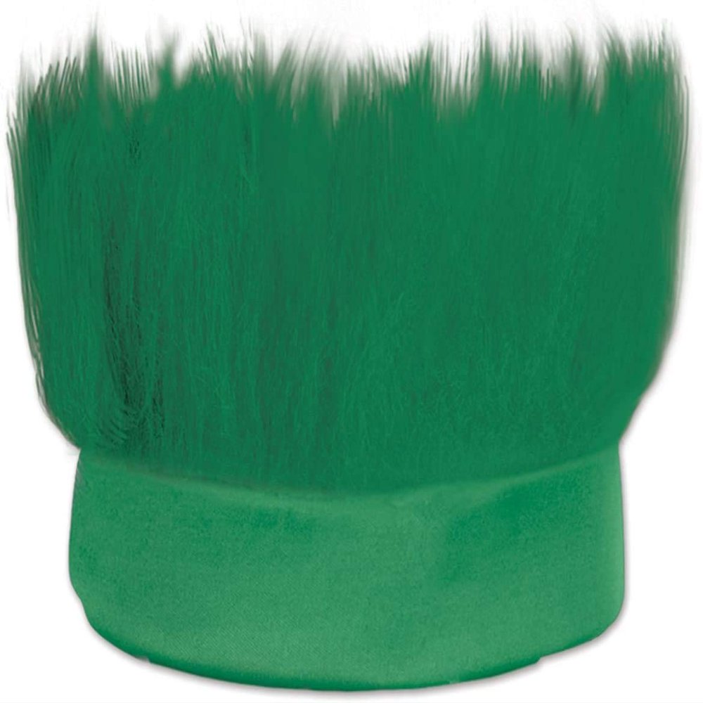 Beistle Hairy Headband, Green