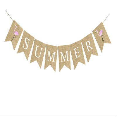 Swanky Party Box | Flamingo Summer Banner | Pool Party Decorations