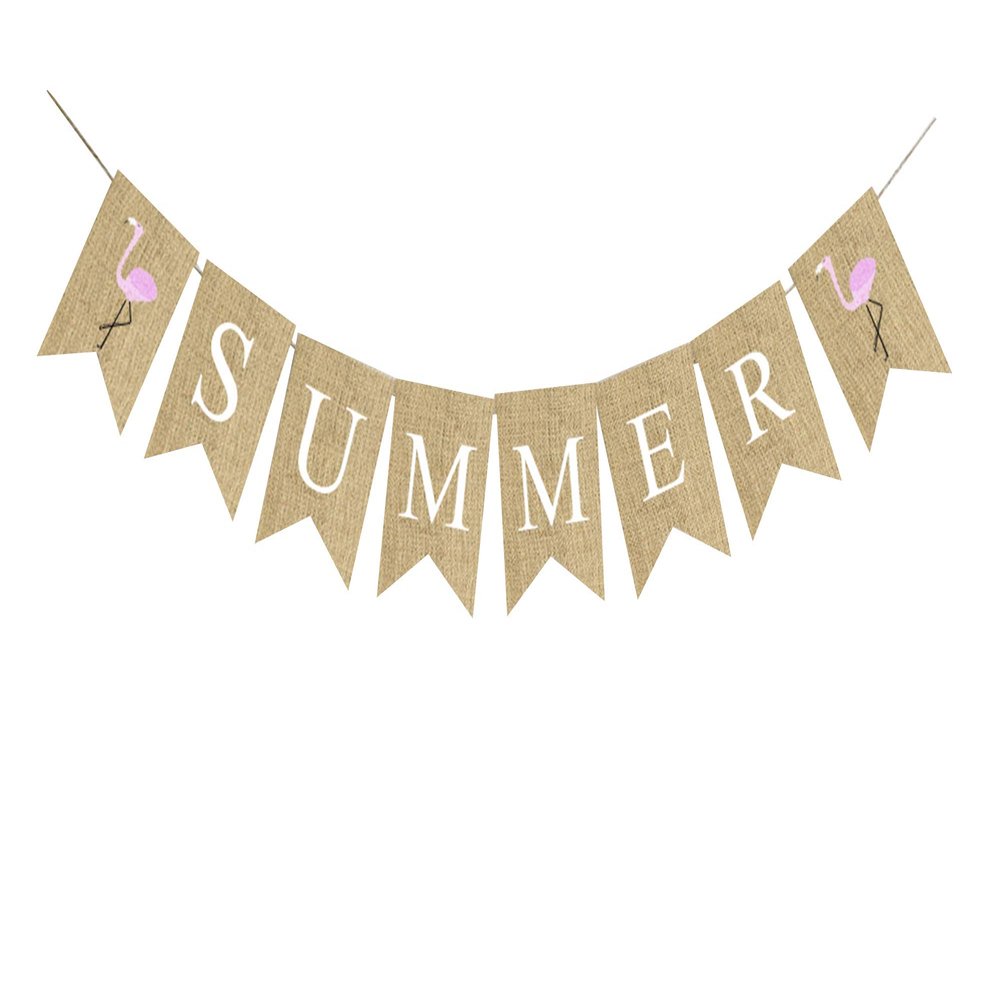 Swanky Party Box | Flamingo Summer Banner | Pool Party Decorations