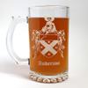 Anderson English Family Clan Crest 16oz Beer Stein Set of 4 - Personalized Heraldic Engraving view 3