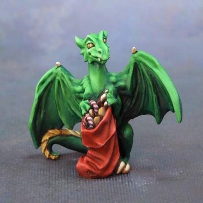 12 Days of Reaper - Dragon & Stocking