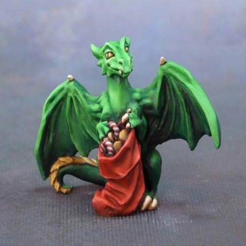12 Days of Reaper - Dragon & Stocking