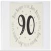 White Cotton Cards 90th Birthday Memories Photo Album (MTGA90T), of view 1