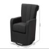 Baxton Studio Chairs, Gray view 3