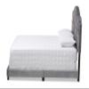 Baxton Studio Beds (Box Spring Required), Queen, Gray view 4