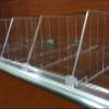 Universal Shelf Lip & Adjustable Depth Divider Kit, [20] 48" L Adhesive Front Lips w/ [200] 3" H Divider view 1