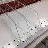 Universal Shelf Lip & Adjustable Depth Divider Kit, [20] 48" L Adhesive Front Lips w/ [200] 3" H Divider view 3