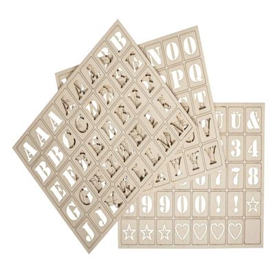 Rayher Letterboard, 3x2.4 cm, Natural