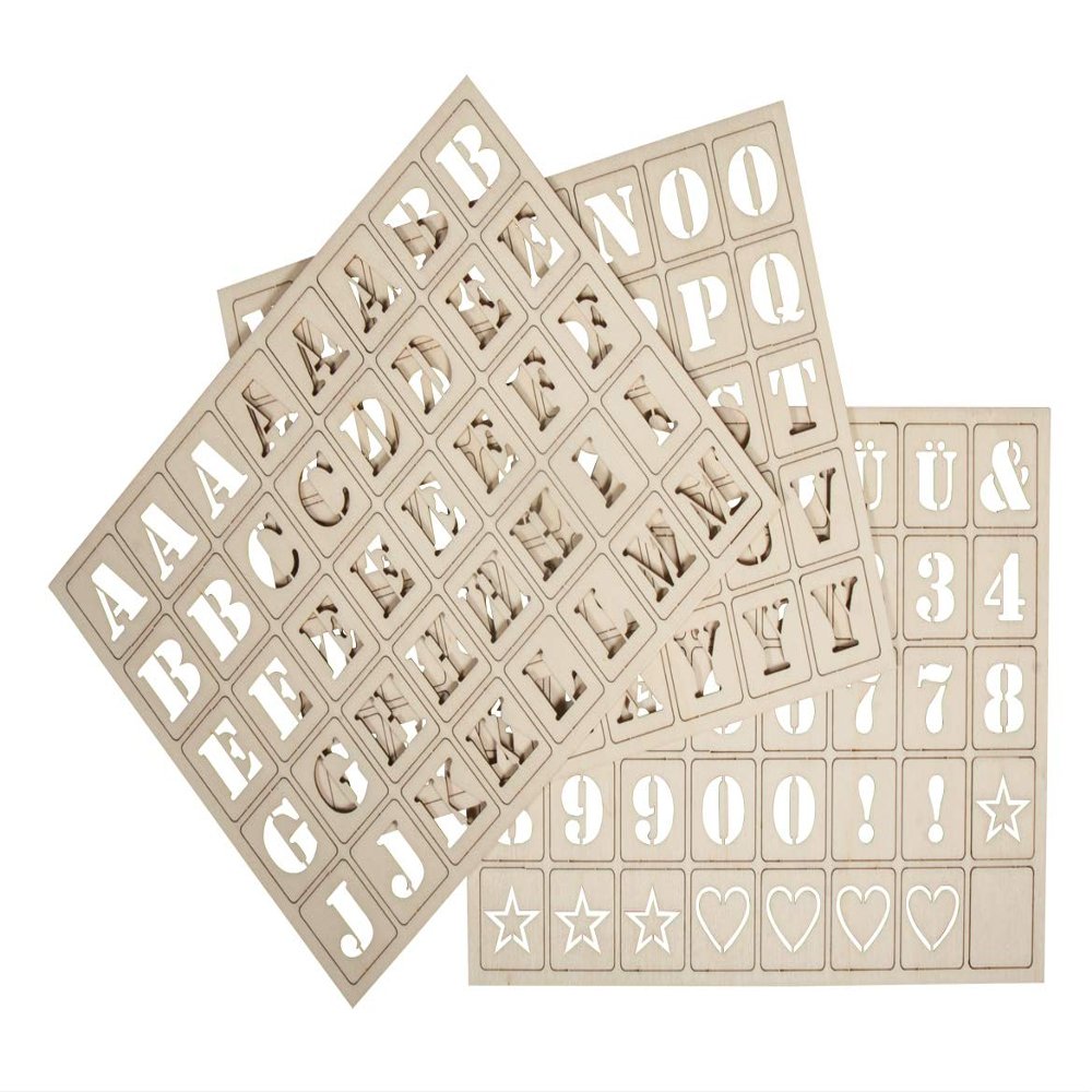 Rayher Letterboard, 3x2.4 cm, Natural