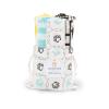 carol & frank Pet Scarves 100% Cotton 5-Piece Variety Pack 20" Versatile Paw Pawprints Cute Accessory Animal Dog Gift Bag Decor Decoration White view 1