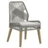 Coaster Fine Furniture Nakia Woven Back Transitional Wood Side Chairs Gray (Set of 2) view 4