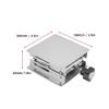 Lab Jack,Stainless Steel Lifting Laboratory Lifting Stand Scissor Rack 100100mm view 2