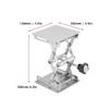 Lab Jack,Stainless Steel Lifting Laboratory Lifting Stand Scissor Rack 100100mm view 3