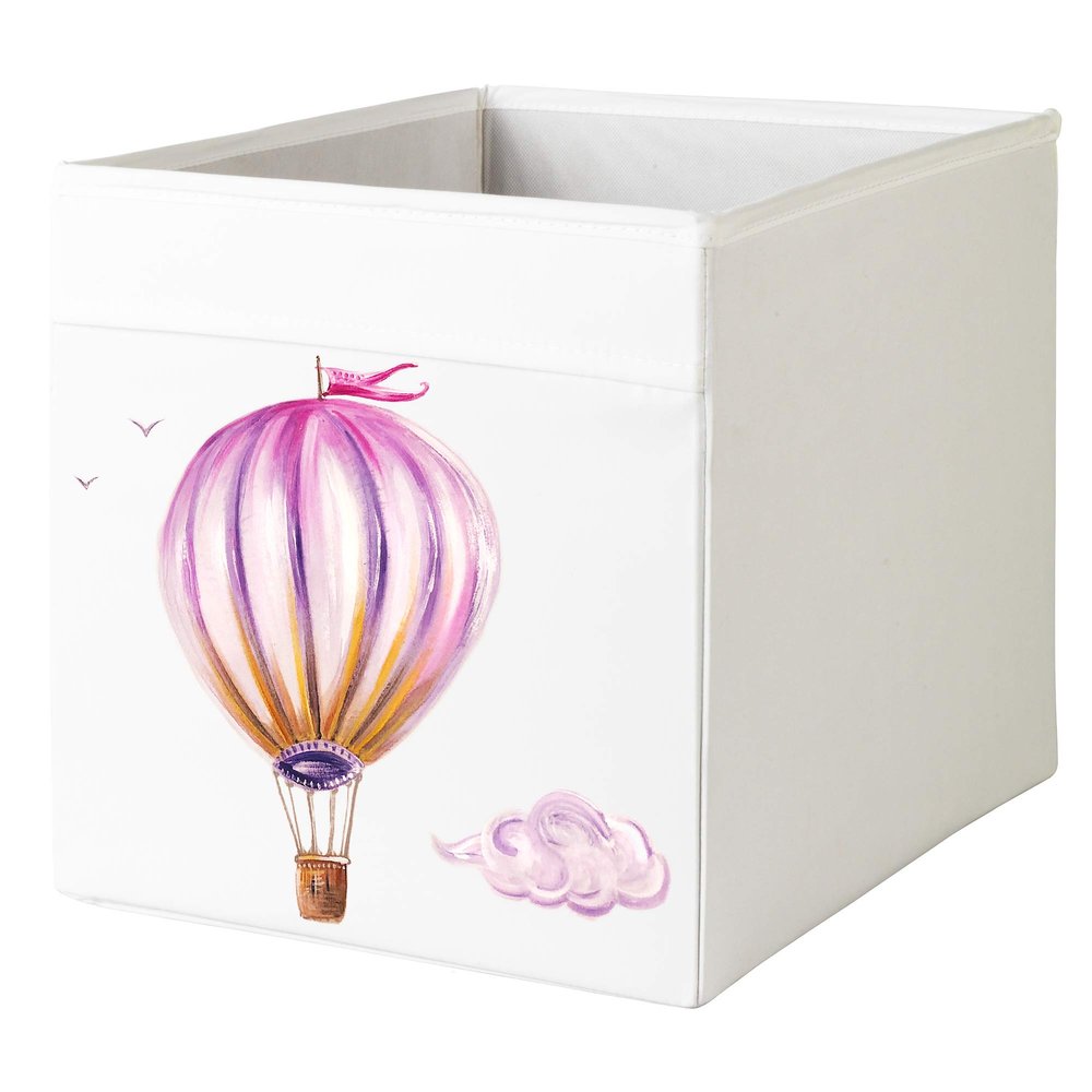 MintShake Custom for IKEA Drona Storage Box Expedit/Kallax Insert (Hot Air Balloon)