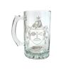 Martin Irish Family Coat of Arms 16oz Beer Stein  Personalized Heraldic Engraving view 1