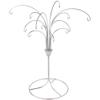 Bard's 12 Arm Silver Ornament Stand, Tree, 11.5" H x 10" W x 10" D view 1
