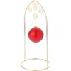 Bard's Arched Gold-toned Ornament Stand, Medium Scroll, 13" H x 6" W x 6" D view 2
