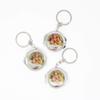 12 Piece New Baptism Mini Compact Mirror Key Chain Party Favor for Boys and Girls - Bautizo Recuerdos Angels & Baby Design Makeup Compact/First Communion view 1